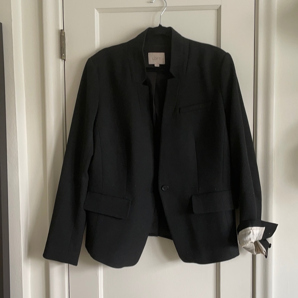 Loft black blazer